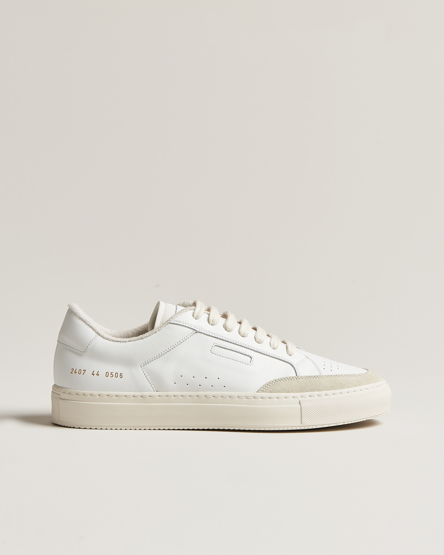 Herr | Common Projects Tennis Pro Sneaker White/Beige | Common Projects | Tennis Pro Sneaker White/Beige