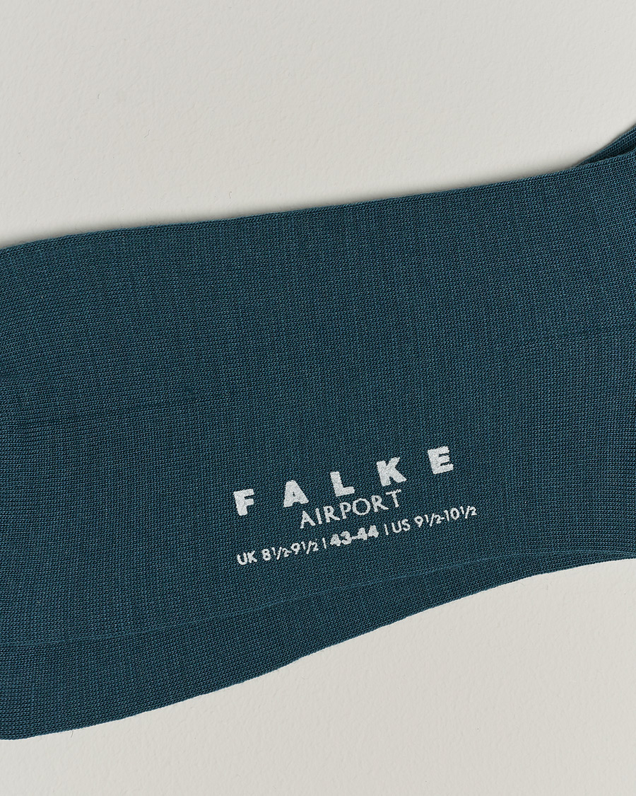 Herr | Lojalitetserbjudande | Falke | Airport Socks Mulberry Green