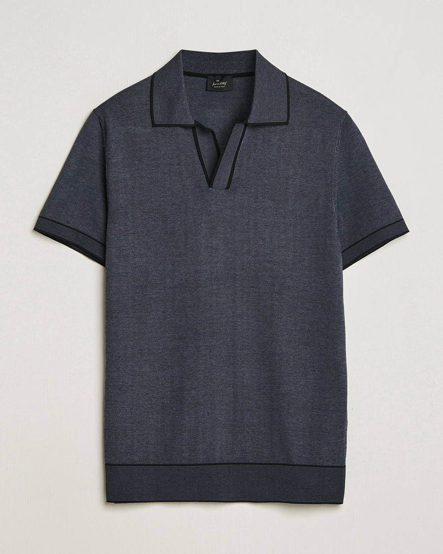 Herr | Pikéer | Brioni | Soft Cotton Polo Navy