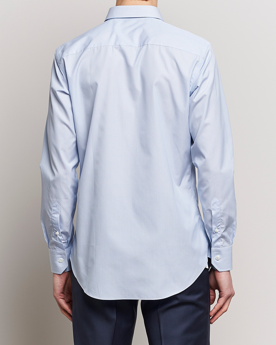 Herr | Skjortor | Brioni | Slim Fit Dress Shirt Light Blue Stripe