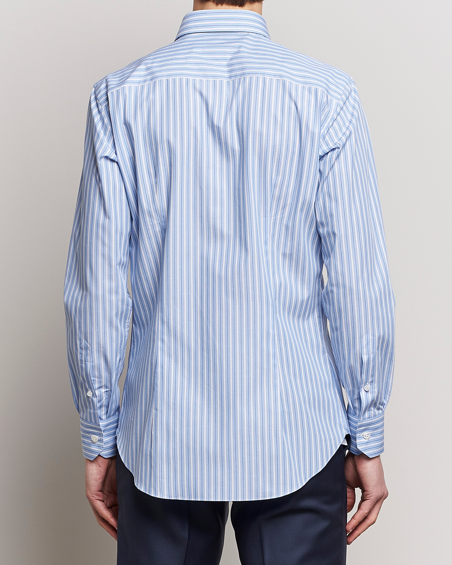 Herr | Skjortor | Brioni | Slim Fit Dress Shirt Blue Stripe