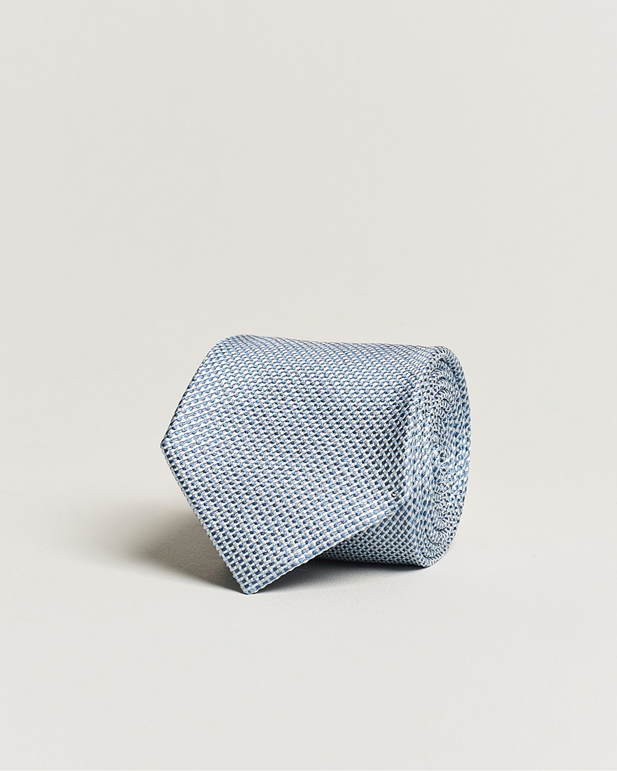 Herr | Brioni Structured Silk Tie Light Blue | Brioni | Structured Silk Tie Light Blue