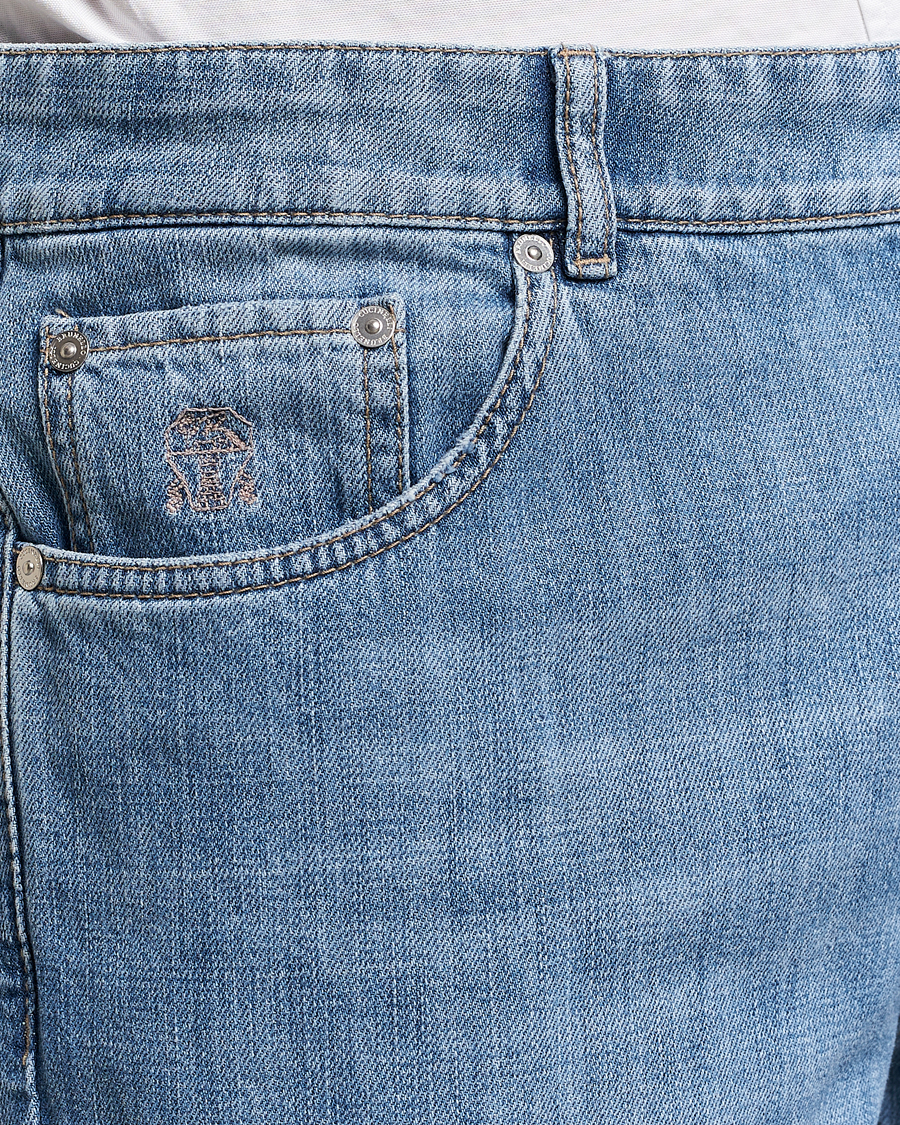 Herr | Jeans | Brunello Cucinelli | Traditional Fit Jeans Blue Wash