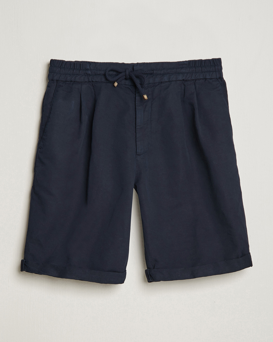 Herr | Shorts | Brunello Cucinelli | Drawstring Shorts Navy