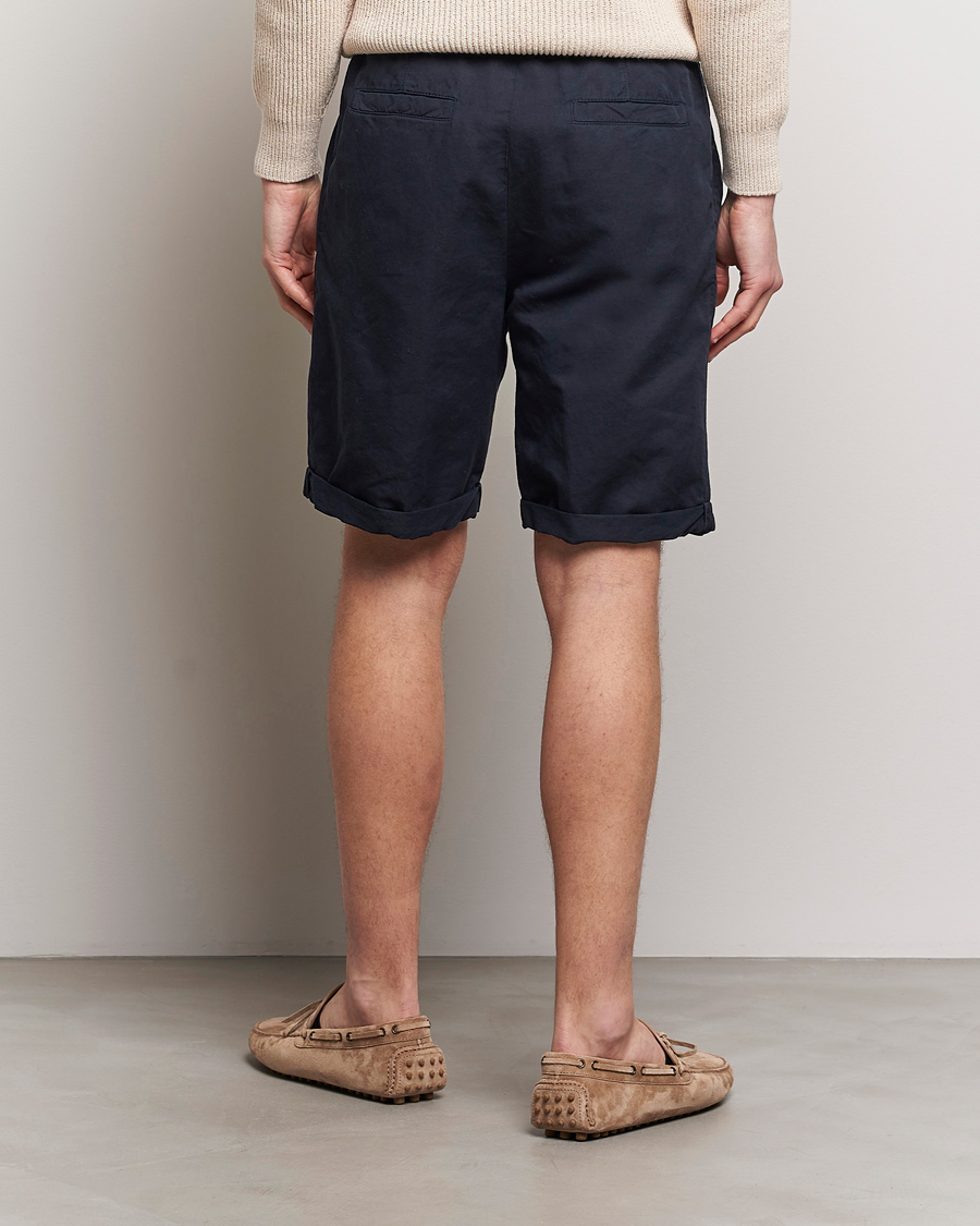 Herr | Shorts | Brunello Cucinelli | Drawstring Shorts Navy