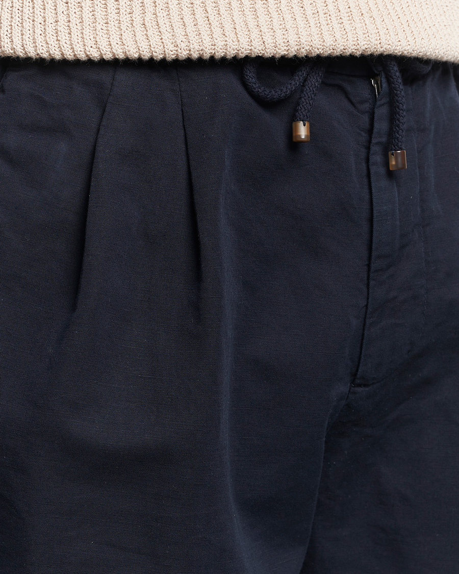 Herr | Shorts | Brunello Cucinelli | Drawstring Shorts Navy