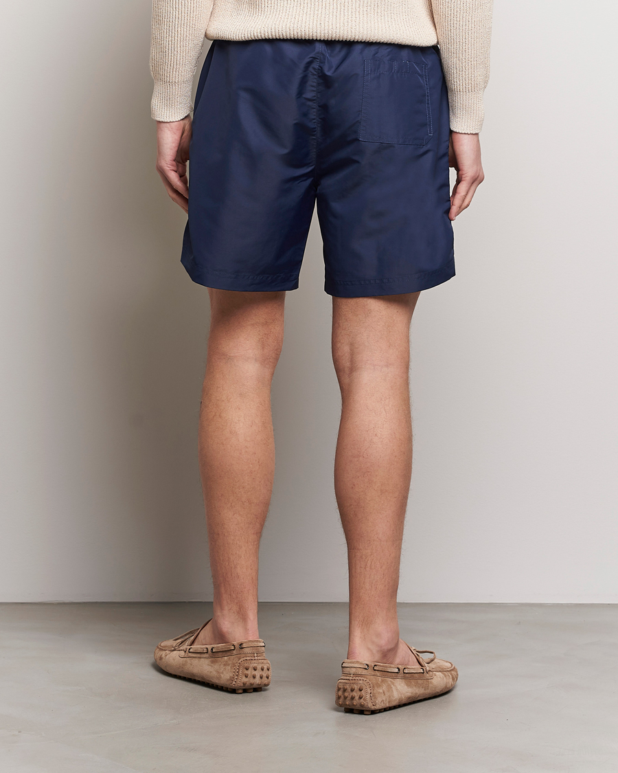 Herr | Badbyxor | Brunello Cucinelli | Nylon Swim Trunks Navy