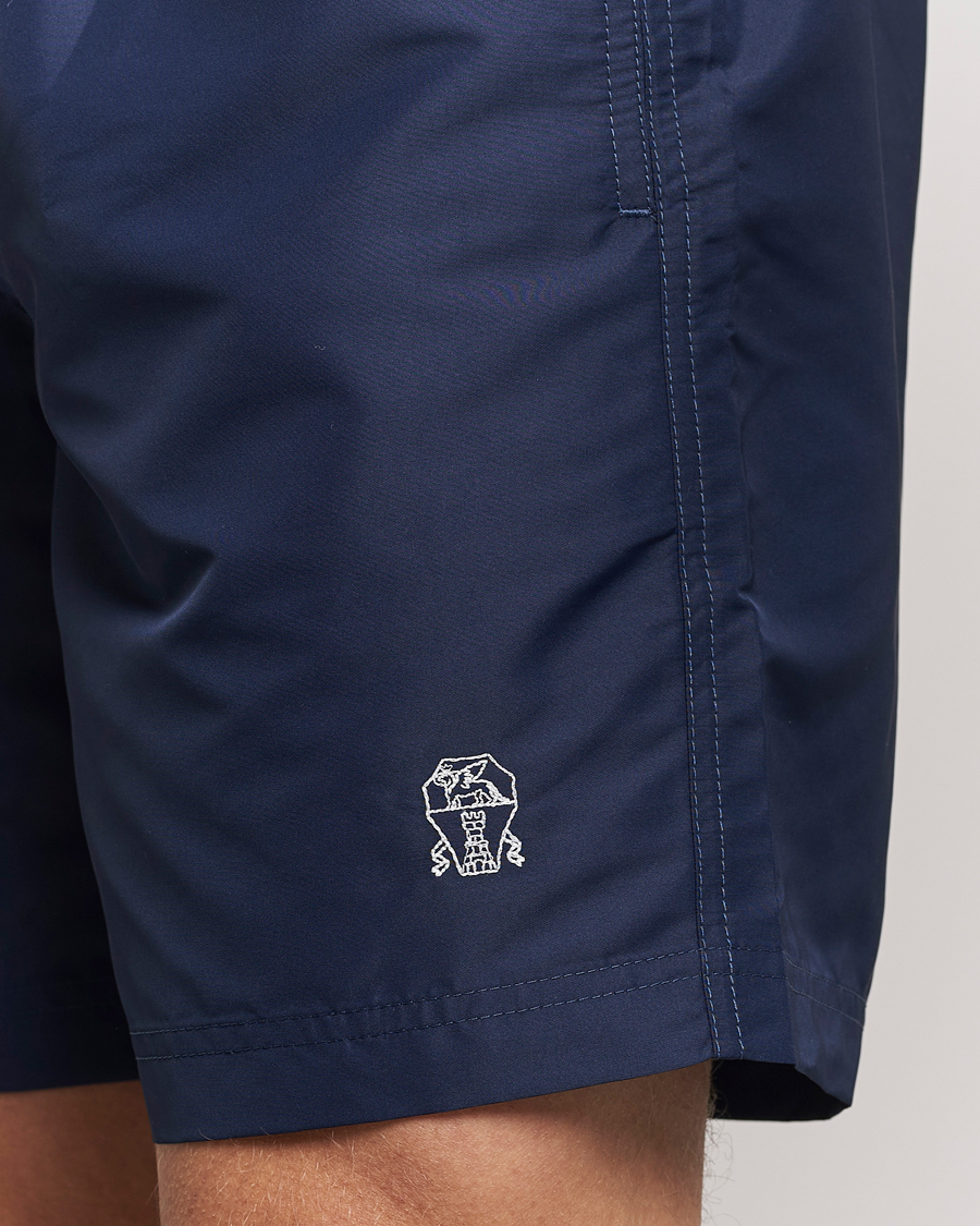 Herr | Badbyxor | Brunello Cucinelli | Nylon Swim Trunks Navy
