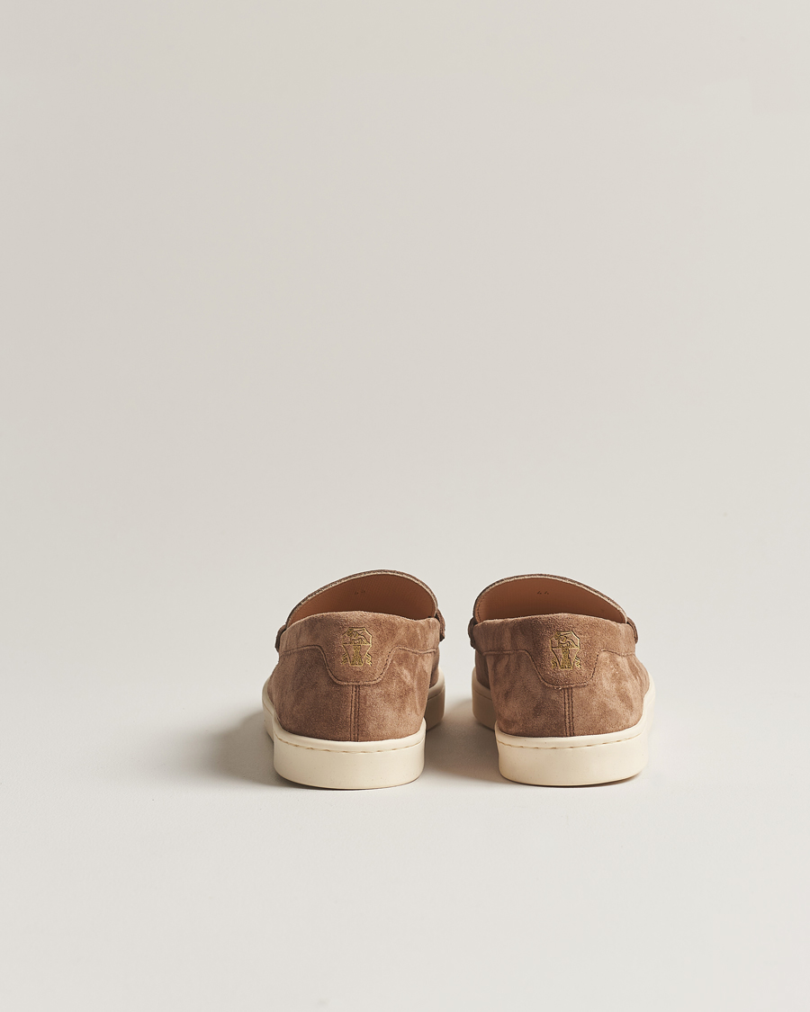 Herr | Brunello Cucinelli Moccasin Loafer Brown Suede | Brunello Cucinelli | Moccasin Loafer Brown Suede