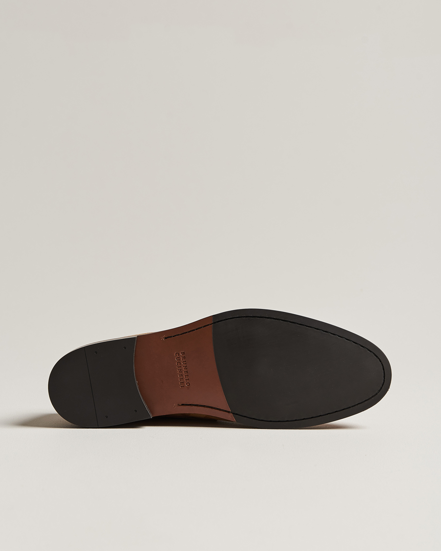 Herr | Brunello Cucinelli Tassel Loafer Whiskey Suede | Brunello Cucinelli | Tassel Loafer Whiskey Suede