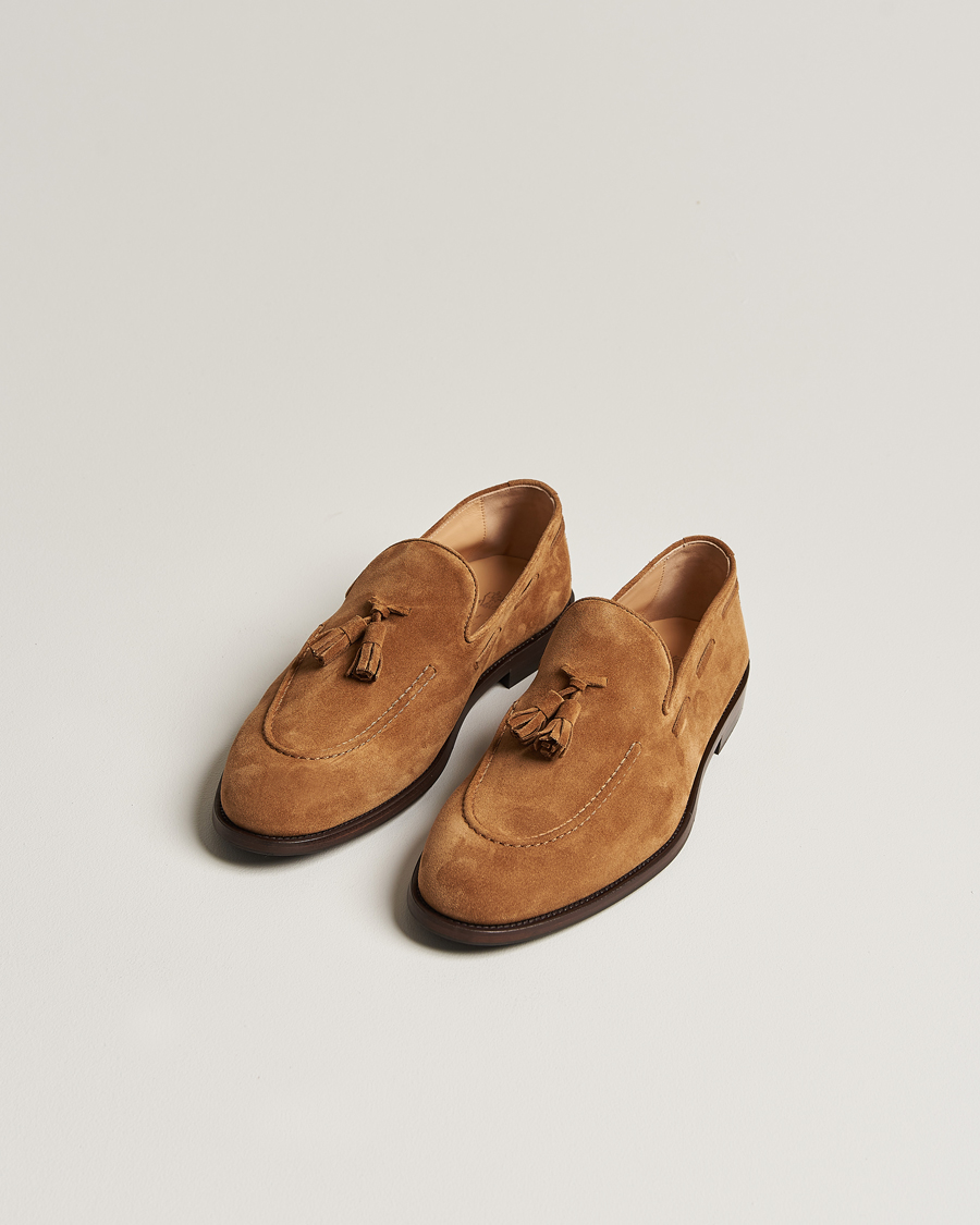 Herr | Brunello Cucinelli Tassel Loafer Whiskey Suede | Brunello Cucinelli | Tassel Loafer Whiskey Suede
