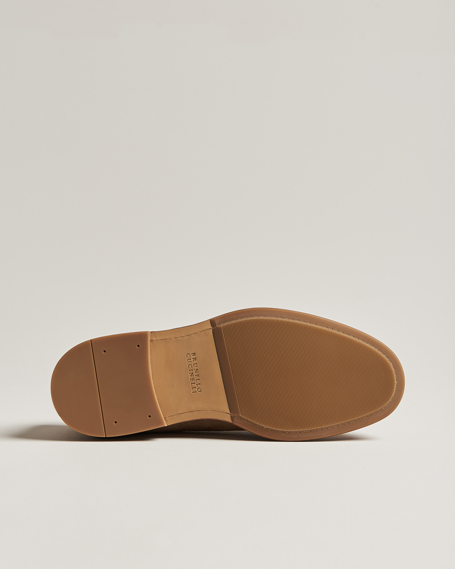 Herr | Brunello Cucinelli Brogue Desert Suede | Brunello Cucinelli | Brogue Desert Suede