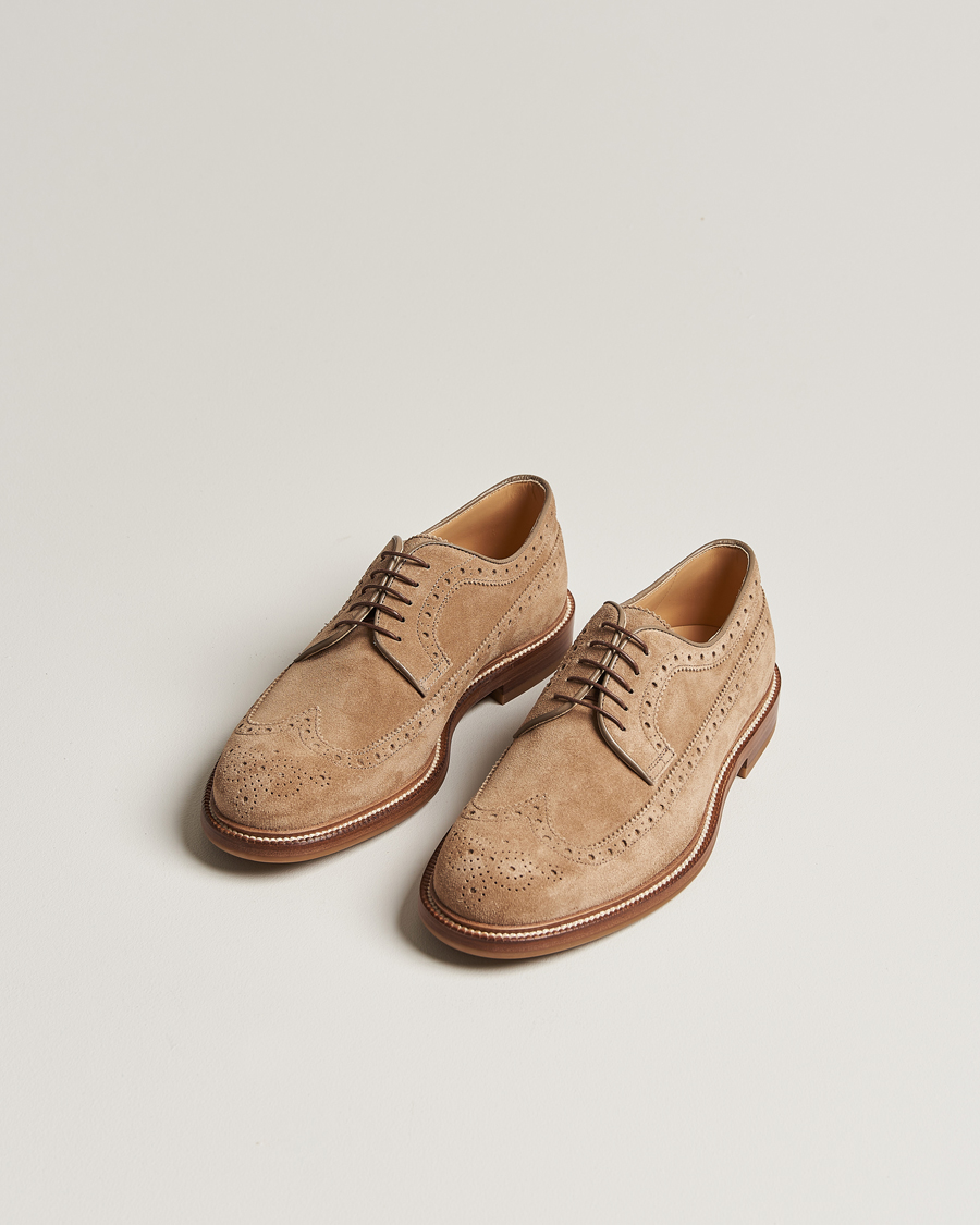 Herr | Brunello Cucinelli Brogue Desert Suede | Brunello Cucinelli | Brogue Desert Suede