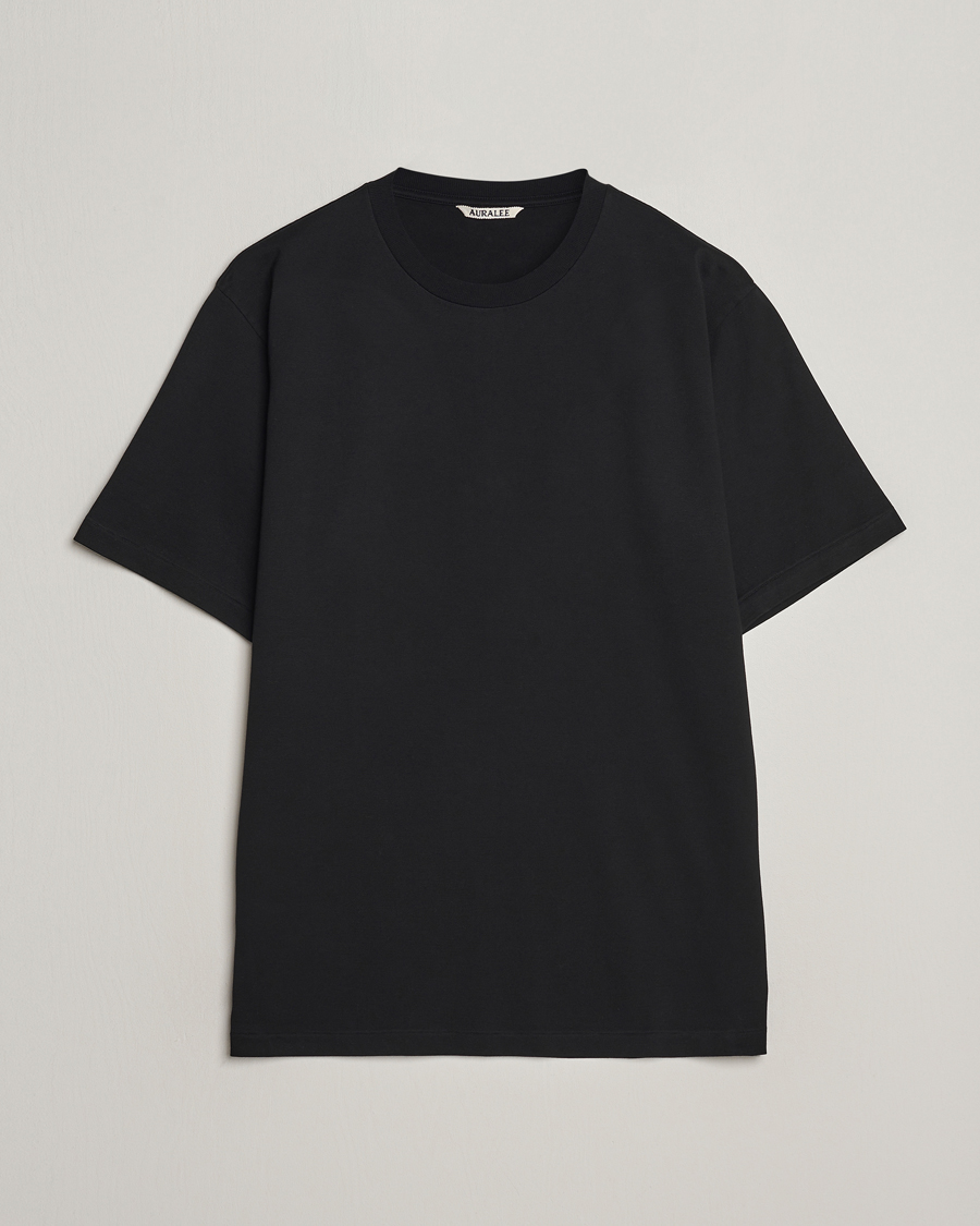 Herr |  | Auralee | Luster Plating T-Shirt Black