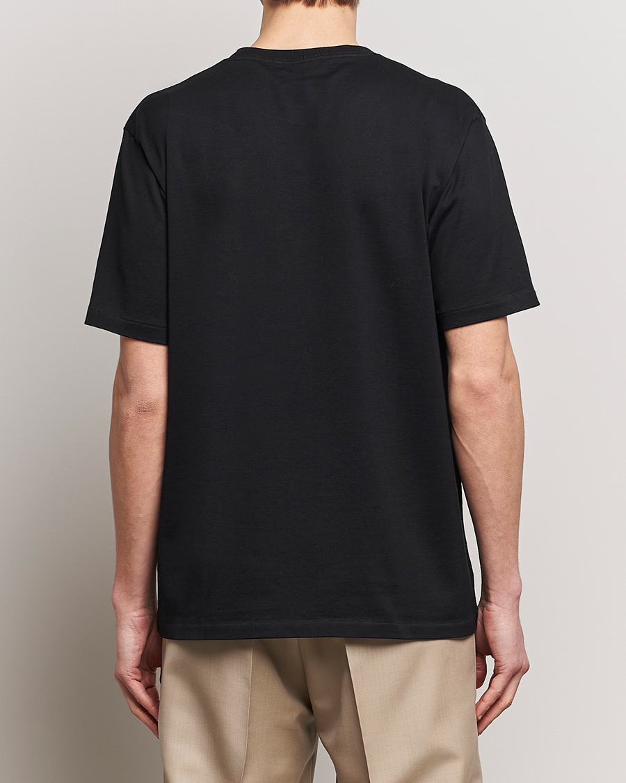 Herr | T-Shirts | Auralee | Luster Plating T-Shirt Black