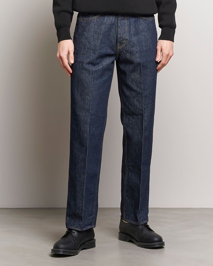 Herr | Jeans | Auralee | Regular Fit Denim Pants Dark Indigo