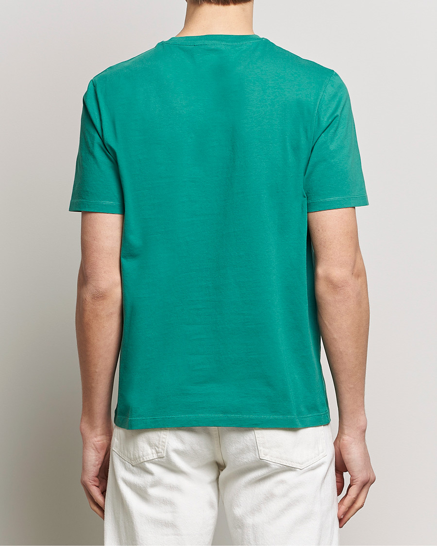 Herr | T-Shirts | Maison Kitsuné | Fox Head T-Shirt Pine Green