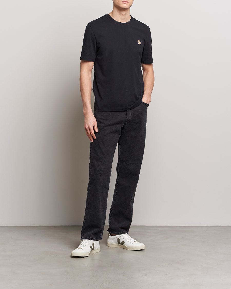 Herr | T-Shirts | Maison Kitsuné | Chillax Fox T-Shirt Black