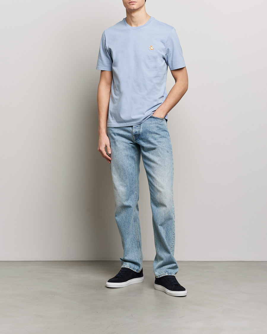Herr | T-Shirts | Maison Kitsuné | Chillax Fox T-Shirt Beat Blue
