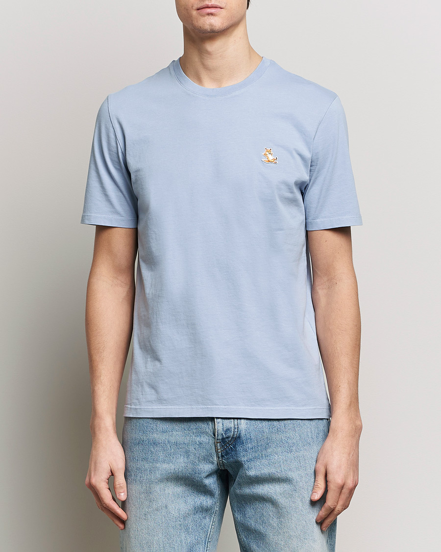Herr | Kortärmade t-shirts | Maison Kitsuné | Chillax Fox T-Shirt Beat Blue