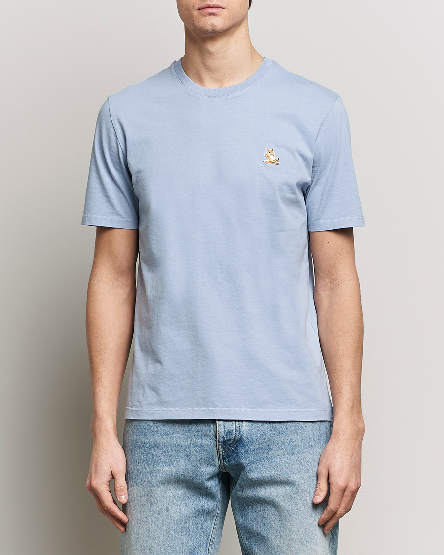 Herr | Maison Kitsuné | Maison Kitsuné | Chillax Fox T-Shirt Beat Blue