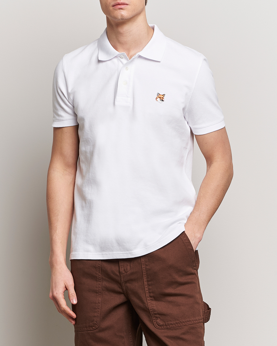 Herr | Maison Kitsuné | Maison Kitsuné | Fox Head Polo White