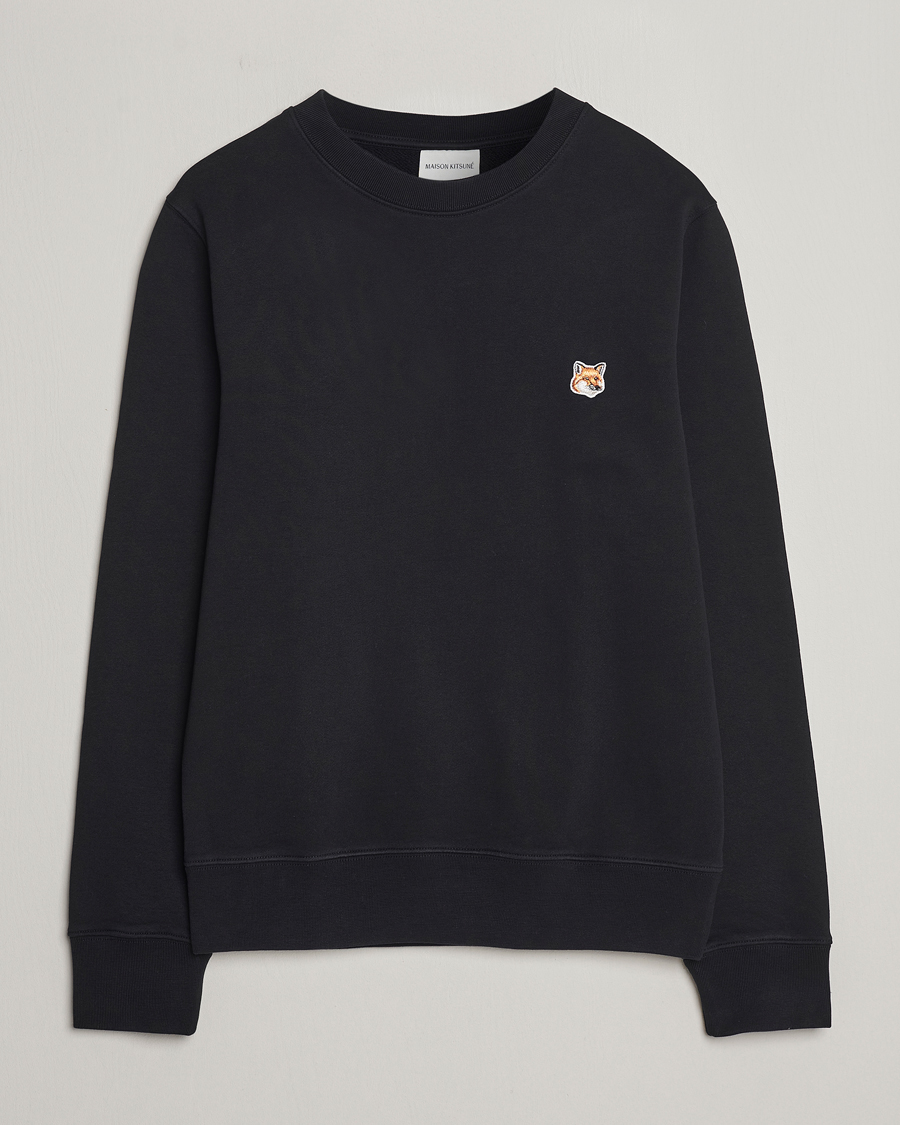 Herr | Tröjor | Maison Kitsuné | Fox Head Sweatshirt Black