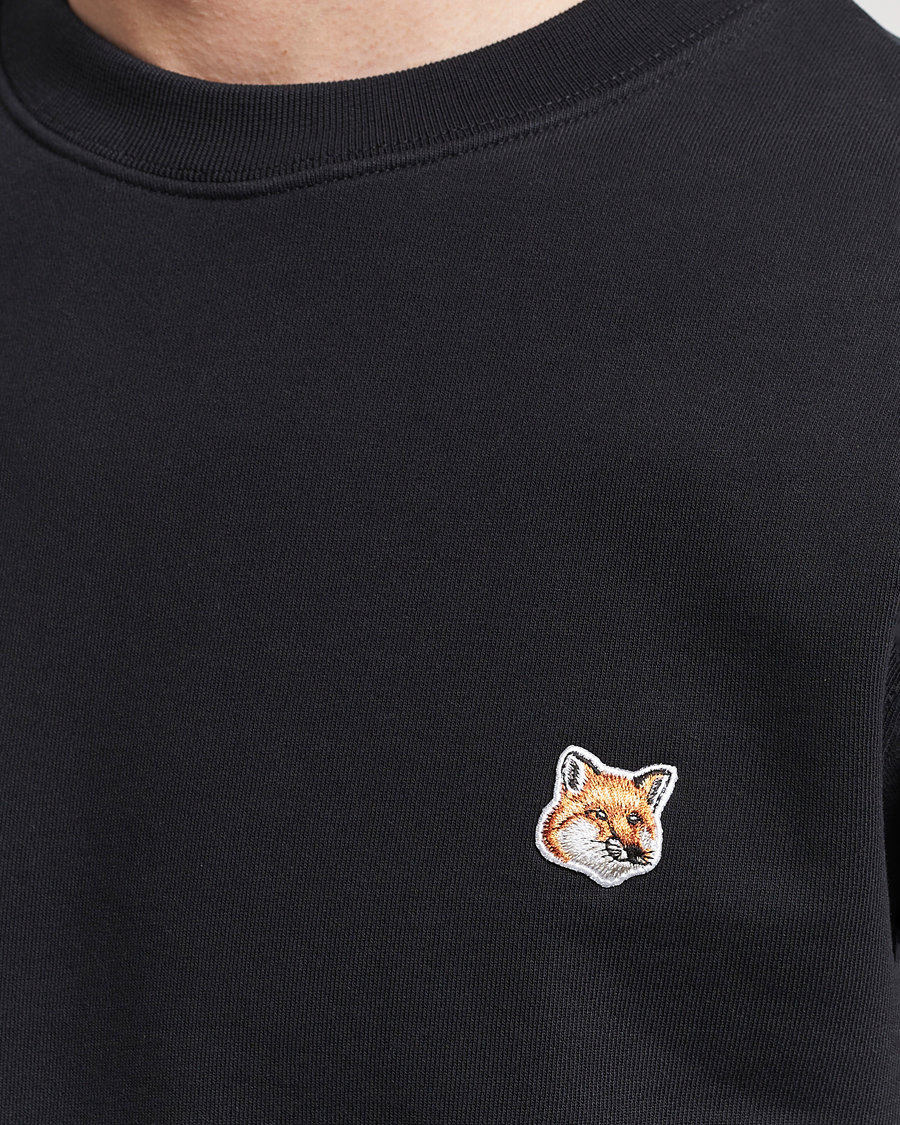 Herr | Tröjor | Maison Kitsuné | Fox Head Sweatshirt Black