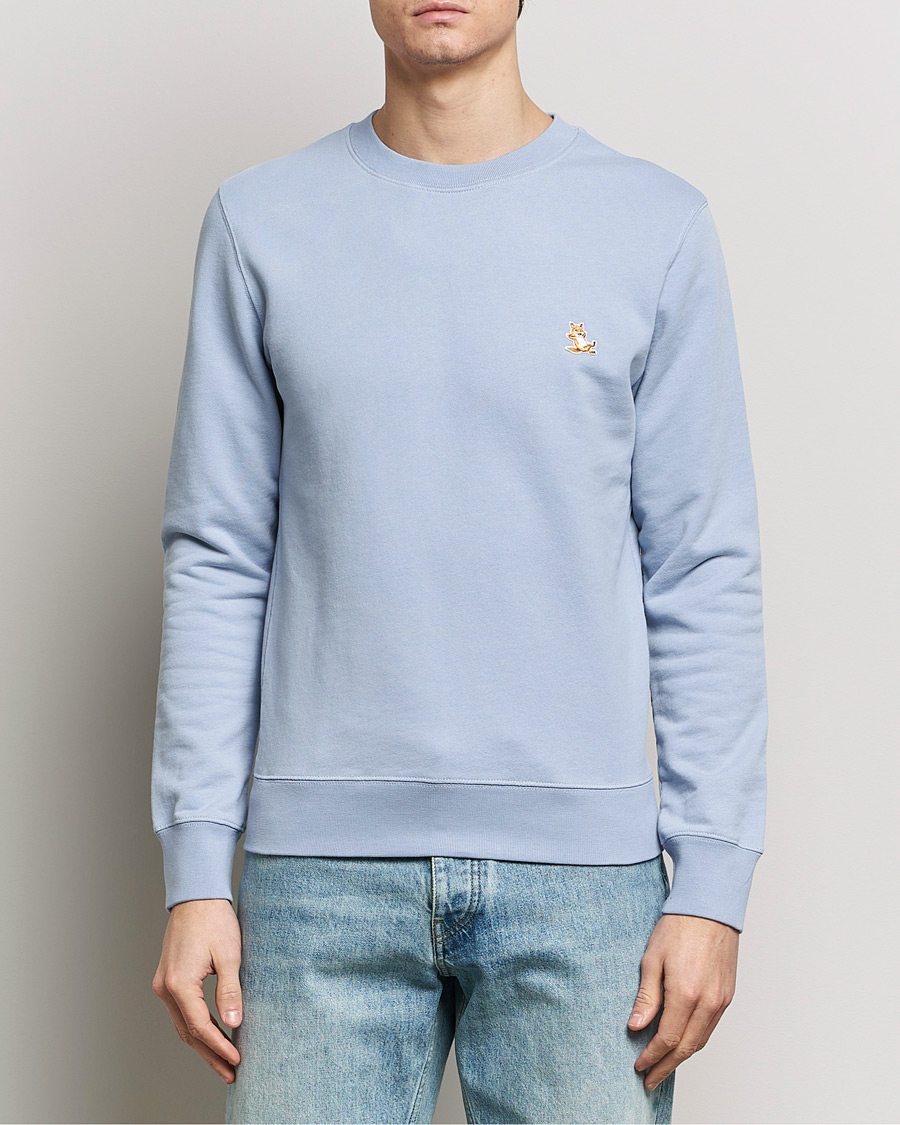 Herr | Kläder | Maison Kitsuné | Chillax Fox Sweatshirt Beat Blue