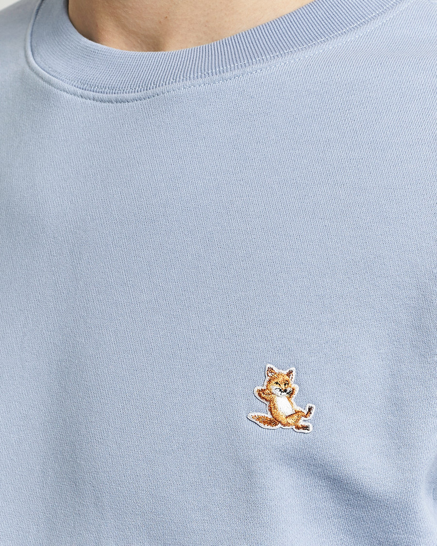 Herr | Tröjor | Maison Kitsuné | Chillax Fox Sweatshirt Beat Blue