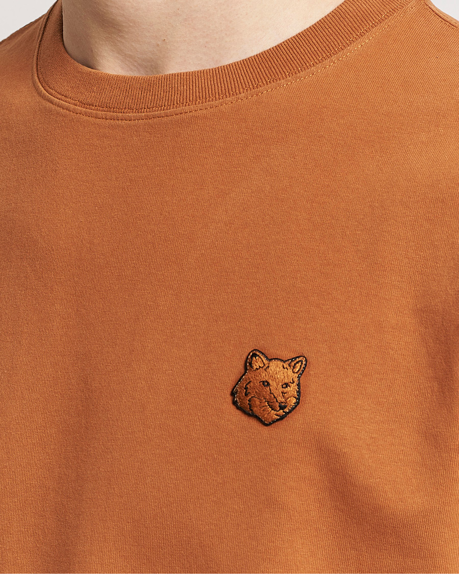Herr | T-Shirts | Maison Kitsuné | Tonal Fox Head T-Shirt Tobacco