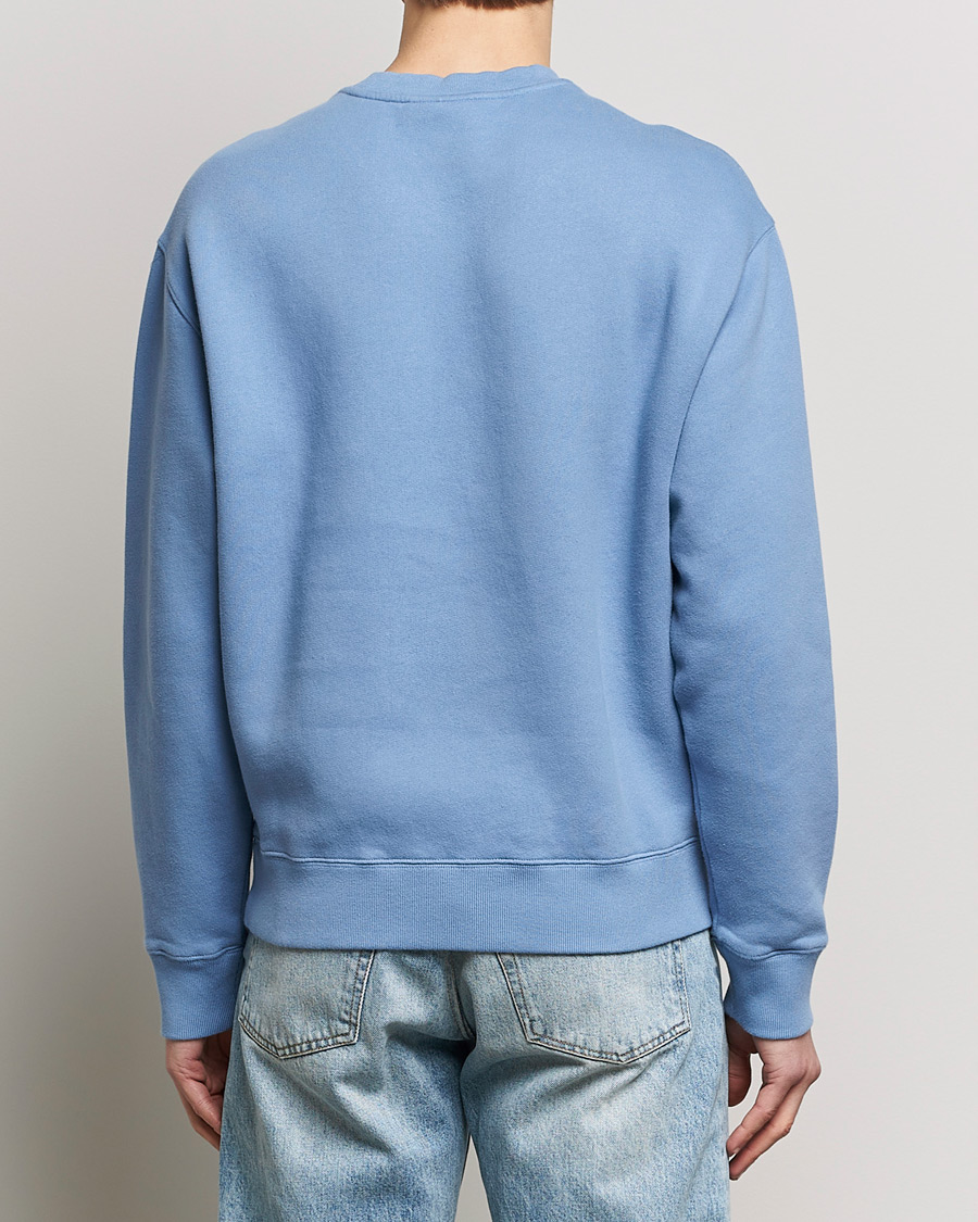Herr | Tröjor | Maison Kitsuné | Tonal Fox Head Sweatshirt Hampton Blue