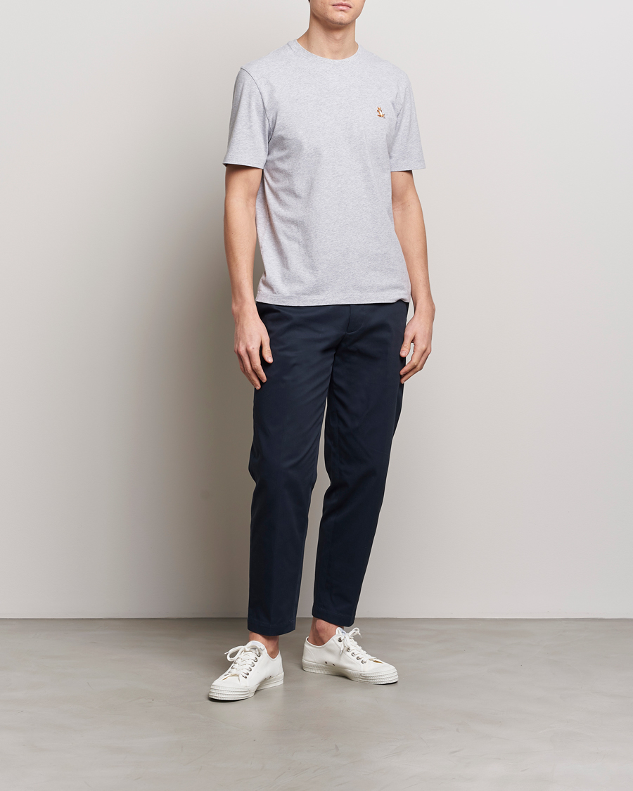 Herr | Byxor | Maison Kitsuné | Straight Chino Deep Navy