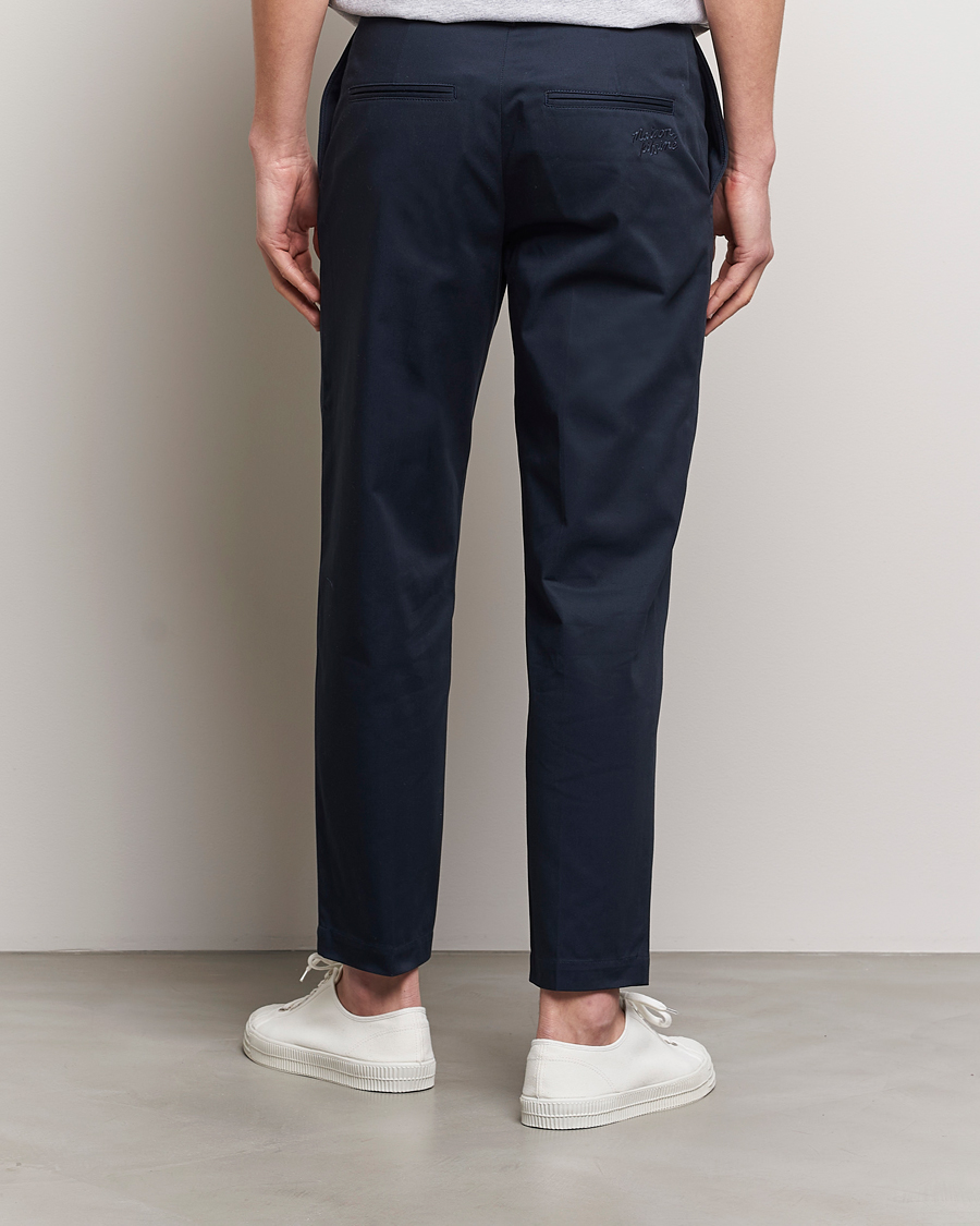 Herr | Byxor | Maison Kitsuné | Straight Chino Deep Navy