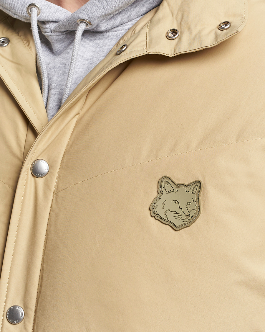 Herr | Jackor | Maison Kitsuné | Tonal Fox Puffer Vest Canvas