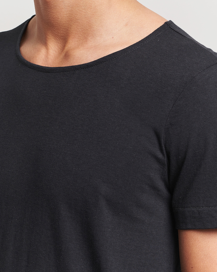 Herr | T-Shirts | Merz b. Schwanen | 1920s Loopwheeled T-Shirt Charcoal