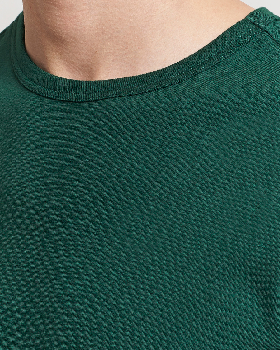 Herr | T-Shirts | Merz b. Schwanen | 1950s Classic Loopwheeled T-Shirt Classic Green