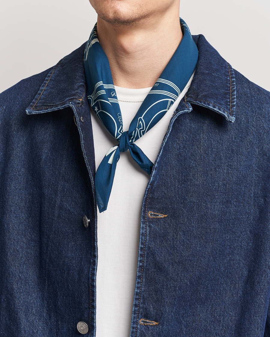 Herr | Avdelningar | Merz b. Schwanen | Cotton Bandana Ink Blue