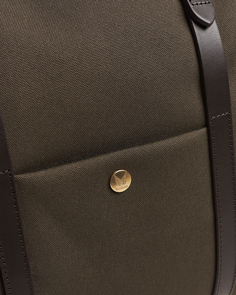 Herr | Väskor | Mismo | M/S Utility Canvas Duffle Bag Army/Dark Brown