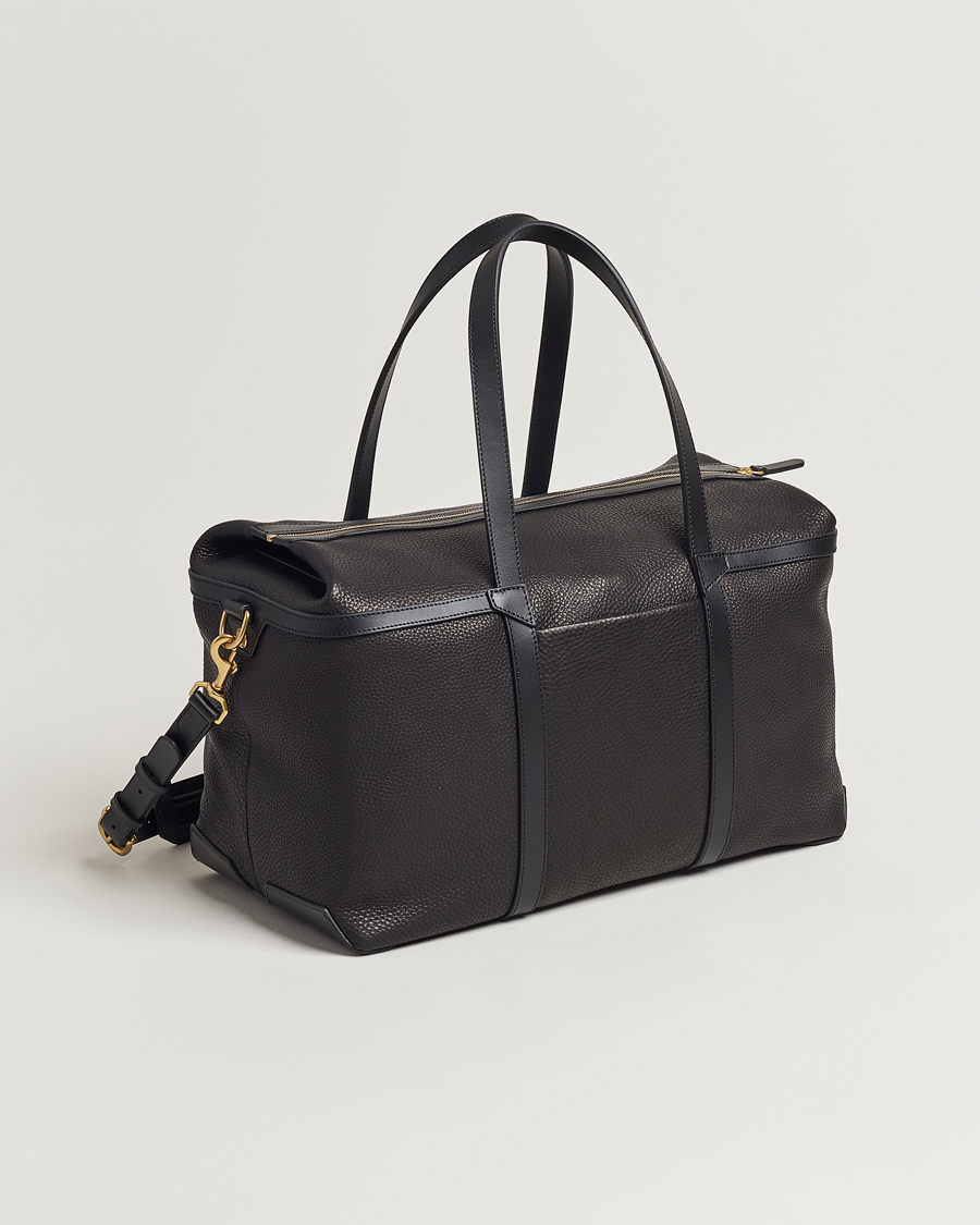 Herr | Väskor | Mismo | Tour Pebbled Leather Weekendbag Black