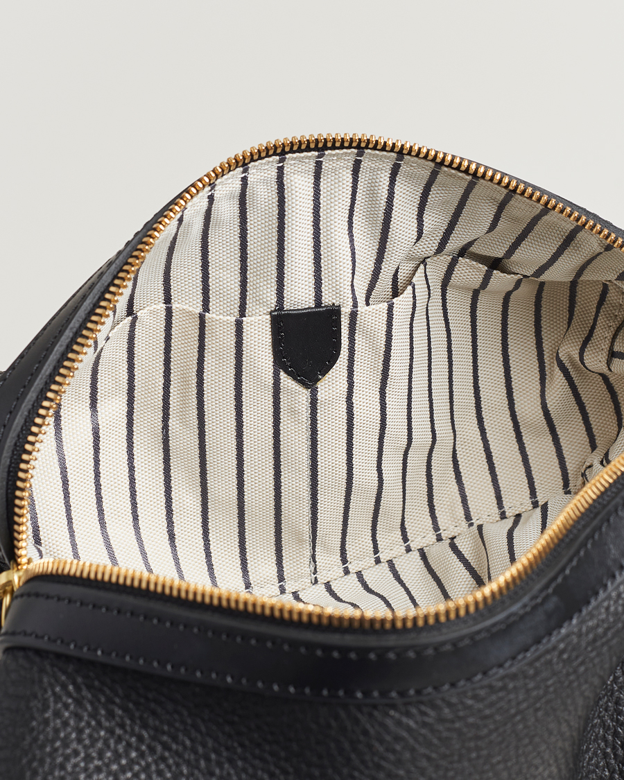 Herr | Väskor | Mismo | Groom Pebbled Leather Washbag Black