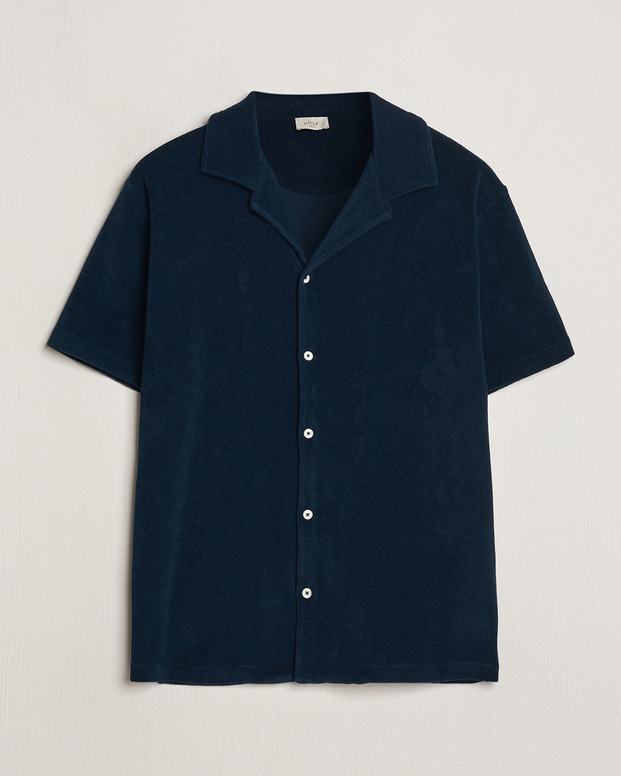 Herr | Skjortor | Altea | Terry Bowling Shirt Navy