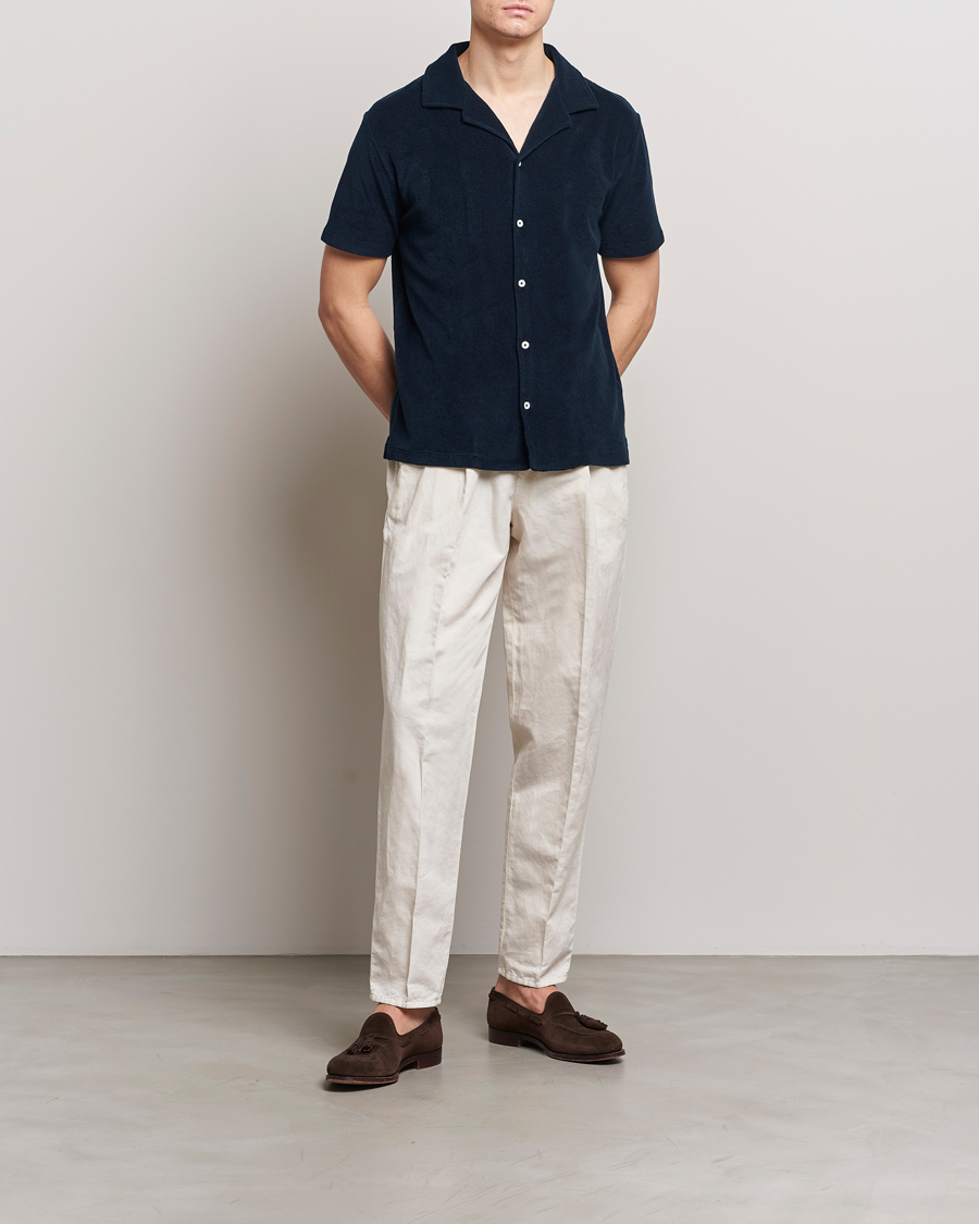 Herr | Skjortor | Altea | Terry Bowling Shirt Navy