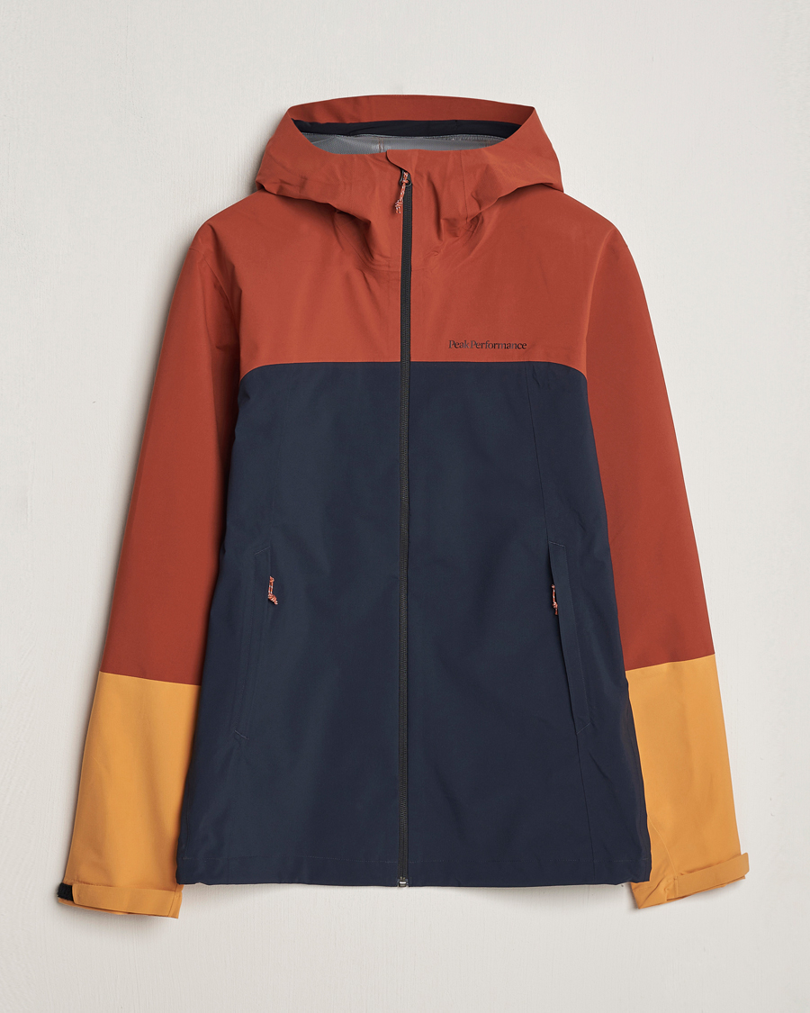 Herr | Jackor | Peak Performance | Trail Hipe Hooded Jacket Spiced/Salute Navy/Desert
