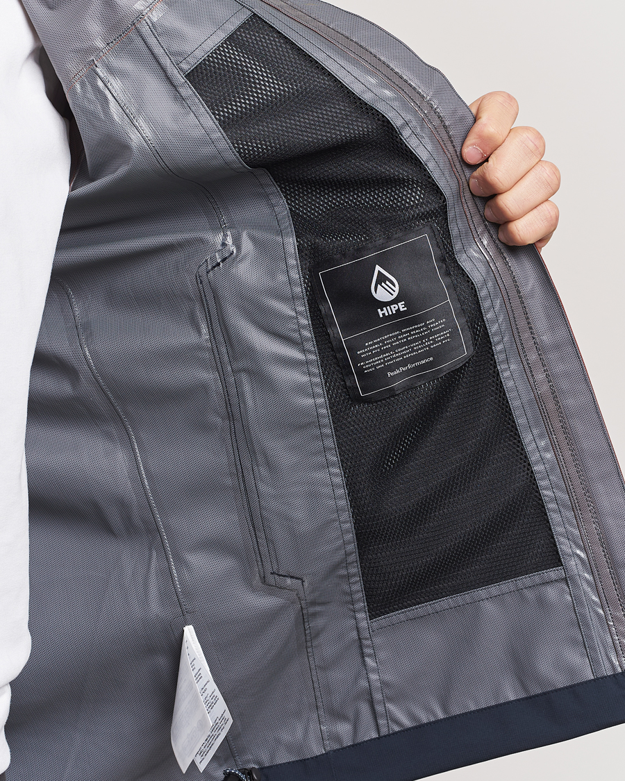 Herr | Jackor | Peak Performance | Trail Hipe Hooded Jacket Spiced/Salute Navy/Desert