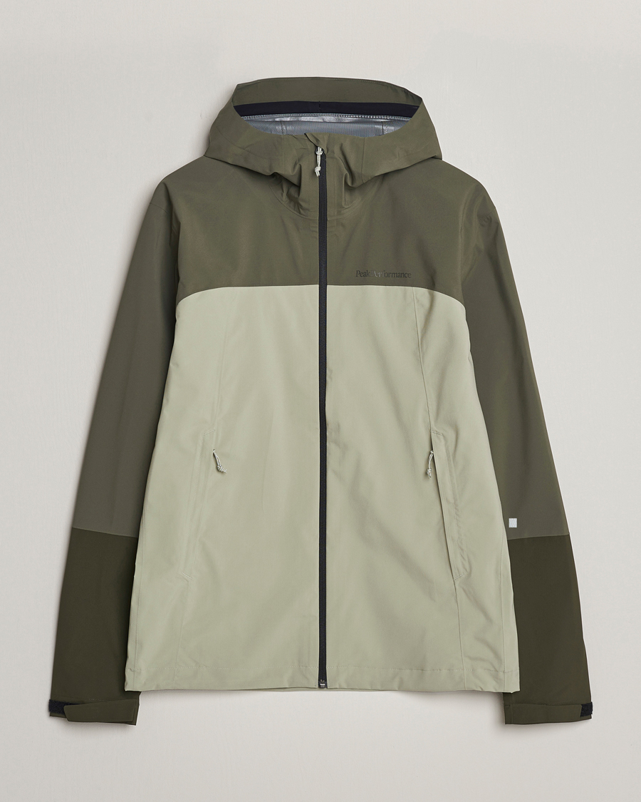 Herr | Jackor | Peak Performance | Trail Hipe Hooded Jacket Pine Needle/Limit Green