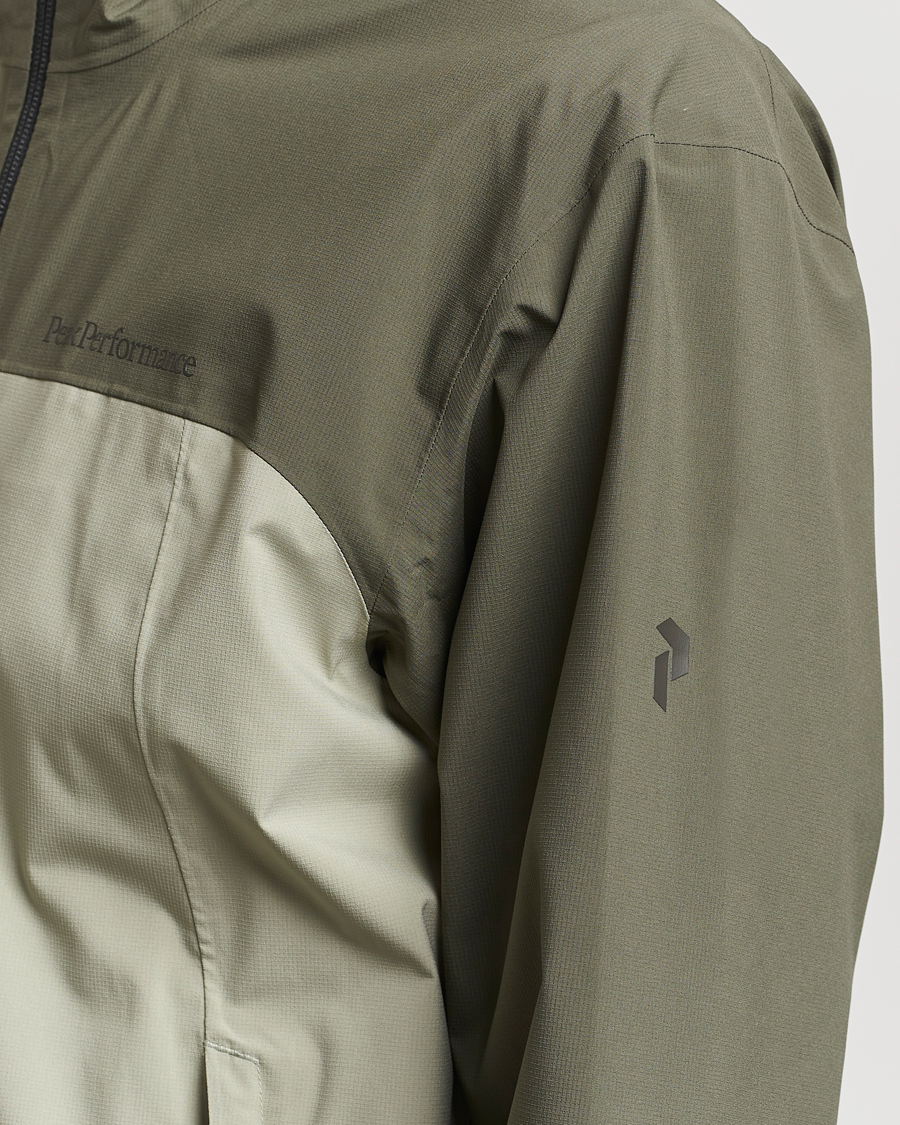 Herr | Jackor | Peak Performance | Trail Hipe Hooded Jacket Pine Needle/Limit Green