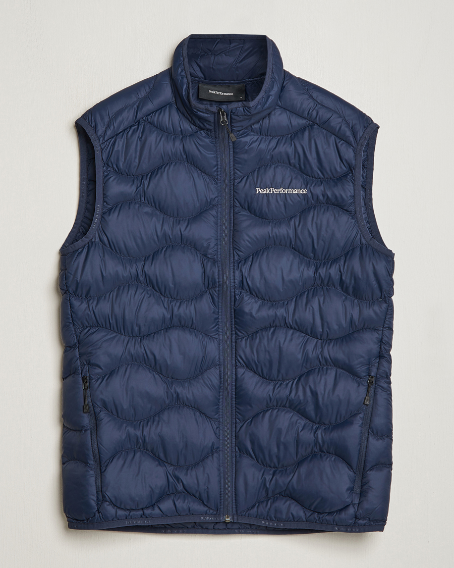 Herr | Jackor | Peak Performance | Helium Down Vest Blue Shadow