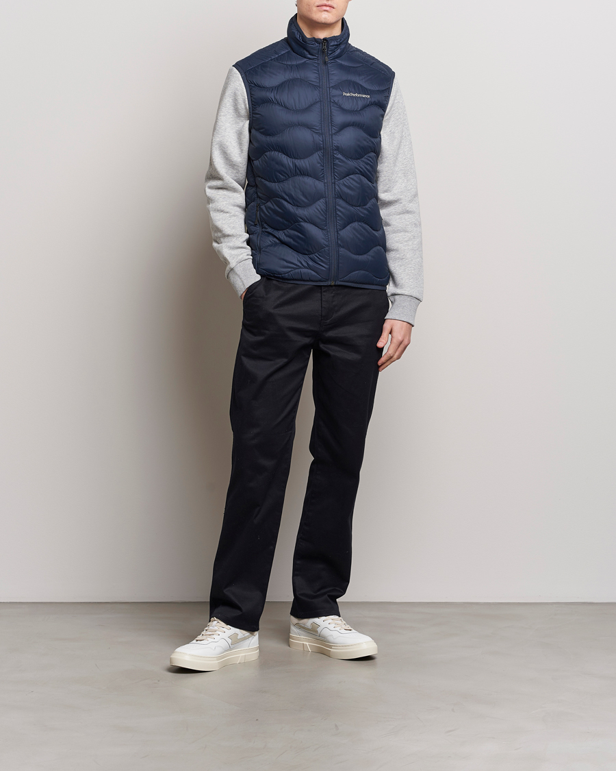 Herr | Jackor | Peak Performance | Helium Down Vest Blue Shadow