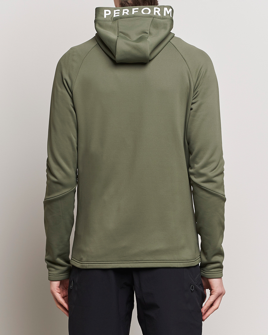 Herr | Tröjor | Peak Performance | Rider Hooded Full Zip Pine Needle